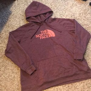 North Face hooded sweatshirt